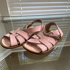 Pink Salt Water Sandals Kids Size 7
